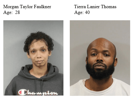 Faulkner, Morgan Taylor   Thomas, Tierra Lanier