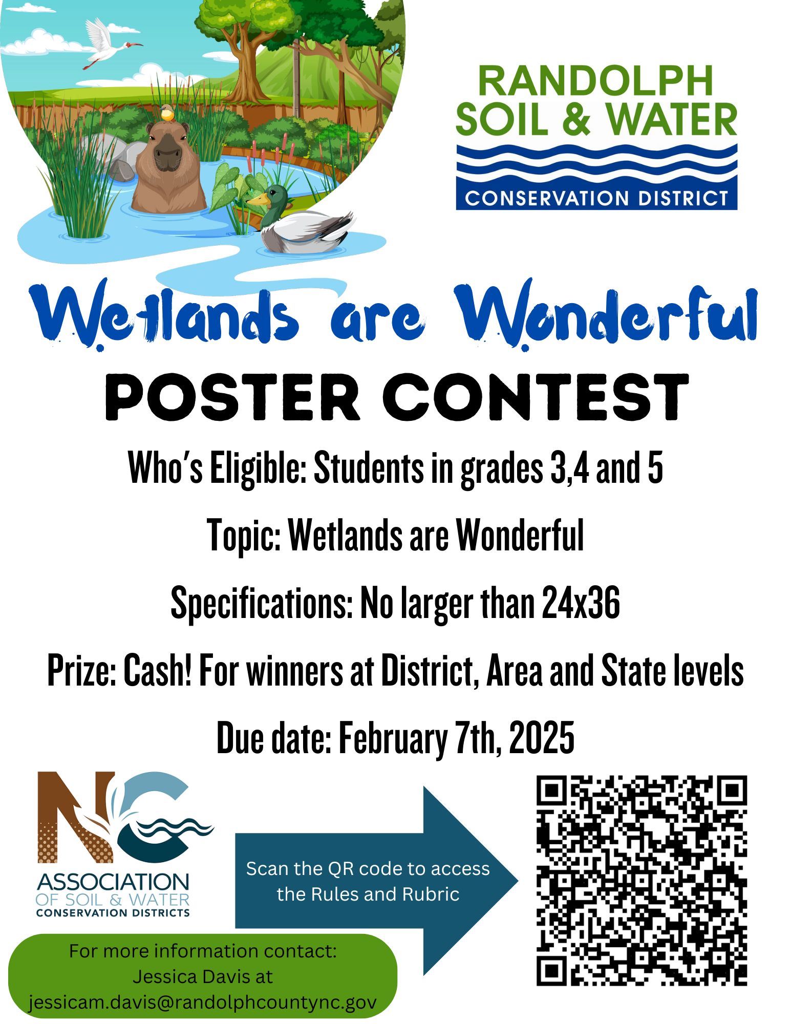 Wetlands are Wonderful-Poster