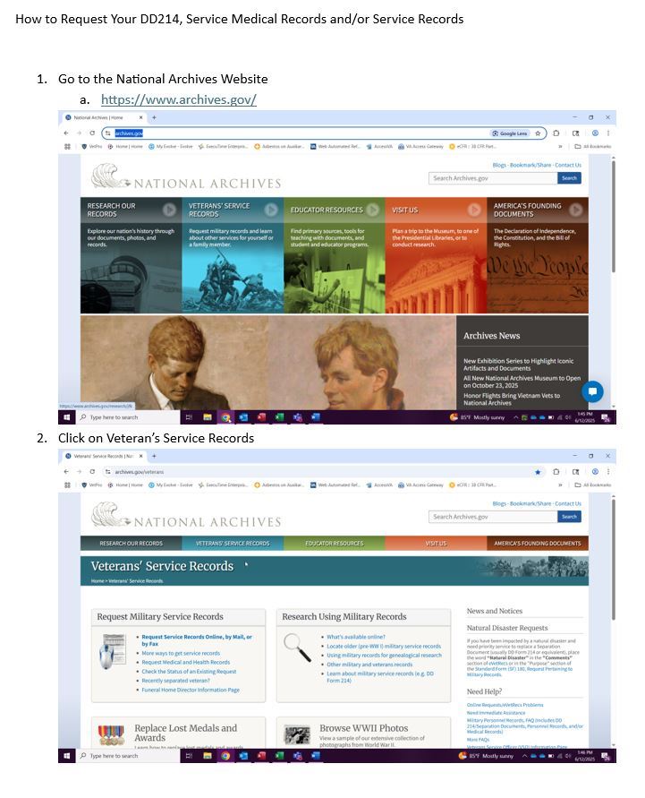 How to Request Your Own DD214 and Military Records 