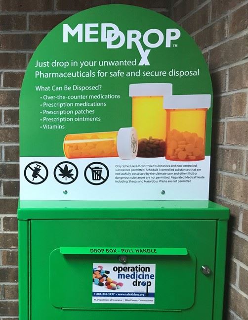 Prescription Drop Off Box